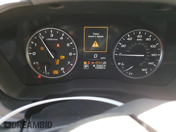 2024 Subaru Impreza Sport with VIN JF1GUAFC1R8277951, listed as a Copart auction lot 78221984 with 12,082 mi miles and Salvage Title. Bid and sale history available at carsss.com. Image 9.