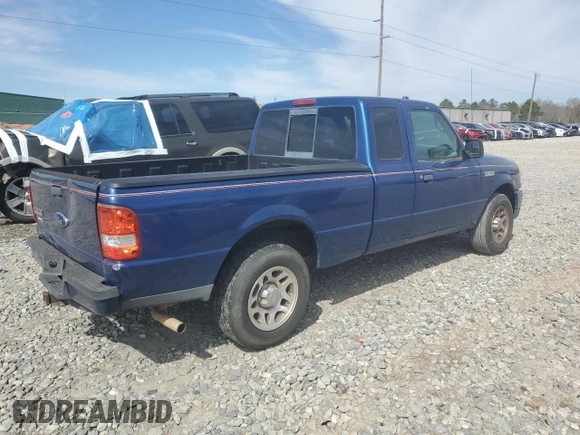 2010 Ford Ranger XL with VIN 1FTKR1ED9APA19896, listed as a Copart auction lot 47200235 with 266,145 mi miles and Salvage Title. Bid and sale history available at DreamBid. Image 3.