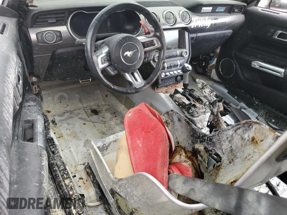 2021 Ford Mustang GT with VIN 1FA6P8CF8M5112824, listed as a Copart auction lot 59357474 with Not provided miles and Salvage title. Bid and sale history available at DreamBid. Image 8.