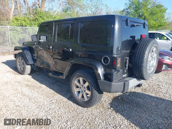 2015 Jeep Wrangler Unlimited Wrangler X with VIN 1C4BJWEG7FL677343, listed as a IAAI auction lot 42147411 with 105,920 mi miles and . Bid and sale history available at DreamBid. Image 3.