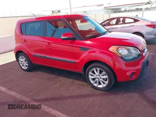 2013 Kia Soul + with VIN KNDJT2A66D7537544, listed as a IAAI auction lot 42078614 with 148,858 mi miles and . Bid and sale history available at DreamBid. Image 1.