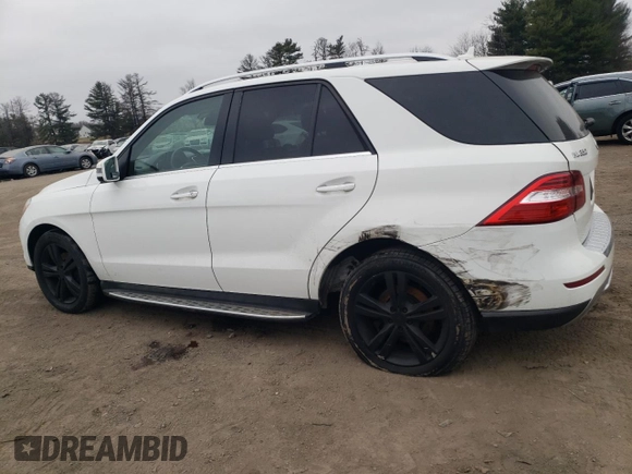 2015 Mercedes-Benz M 350 z VIN 4JGDA5HB6FA583447, wystawiony jako Copart lot #48828715 z przebiegiem 213 155 mil mil oraz Szkoda całkowita • Salvage title. Historia ofert i sprzedaży dostępna na DreamBid. Obrazek 2.