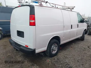 2016 Chevrolet Express Cargo Van with VIN 1GCWGAFF0G1133238, listed as a IAAI auction lot 41849374 with 151,611 mi miles. Bid and sale history available at carsss.com. Image 4.
