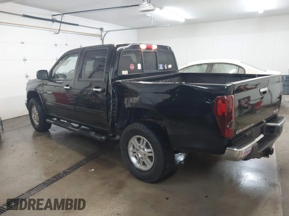 2012 GMC Canyon SLE2 with VIN 1GTH6PFE5C8125191, listed as a IAAI auction lot 41642774 with 108,662 mi miles. Bid and sale history available at carsss.com. Image 3.