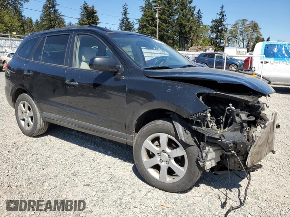 2009 Hyundai Santa Fe SE с VIN 5NMSH13E29H324143, выставлен на аукционе Copart как лот 55746345 с пробегом 132 788 миль миль и Списание • Salvage title. История ставок и продаж доступна на DreamBid. Изображение 4.