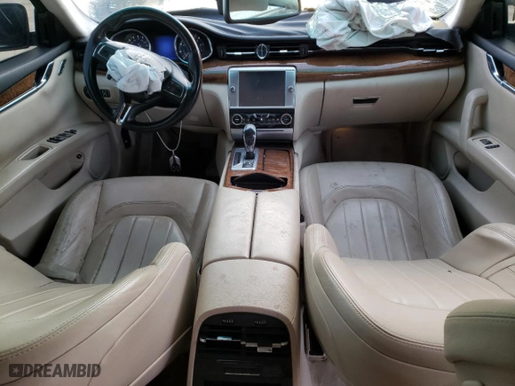2014 Maserati Quattroporte S Q4 with VIN ZAM56RRA7E1113784, listed as a Copart auction lot 76145314 with NaN miles and Salvage Title. Bid and sale history available at carsss.com. Image 8.