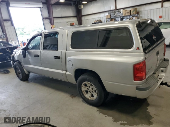 2008 Dodge Dakota SLT with VIN 1D7HE48N28S506012, listed as a Copart auction lot 63875014 with 121,562 mi miles and Salvage title. Bid and sale history available at DreamBid. Image 2.