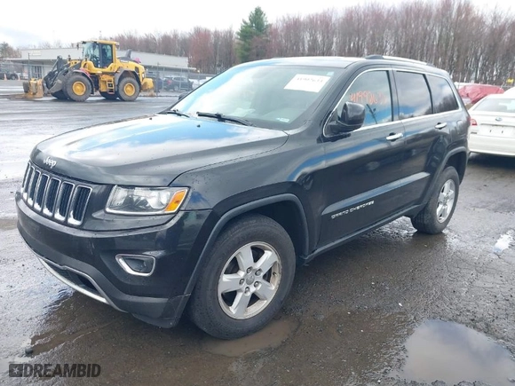 2014 Jeep Grand Cherokee Limited with VIN 1C4RJFBG2EC479268, listed as a IAAI auction lot 41992633 with 124,629 mi miles. Bid and sale history available at carsss.com. Image 2.
