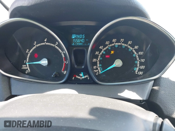 2014 Ford Fiesta SE with VIN 3FADP4BJ0EM172033, listed as a IAAI auction lot 42153874 with 155,640 mi miles. Bid and sale history available at carsss.com. Image 7.
