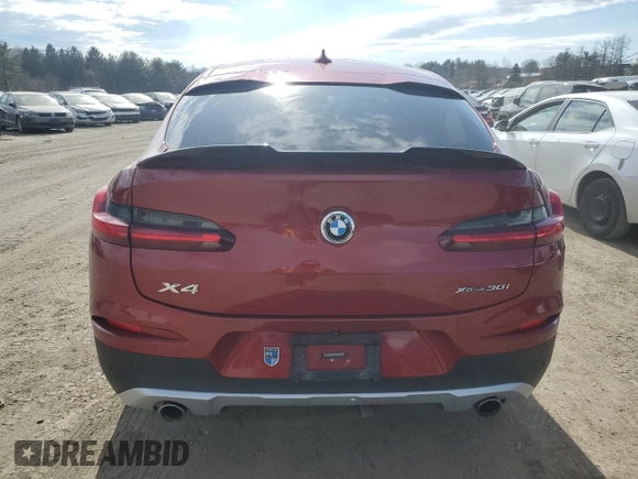 2021 BMW X4 xDrive30i z VIN 5UX2V1C01M9F54470, wystawiony jako Copart lot #46840375 z przebiegiem 6 000 mil mil oraz Szkoda całkowita • Salvage title. Historia ofert i sprzedaży dostępna na DreamBid. Obrazek 6.