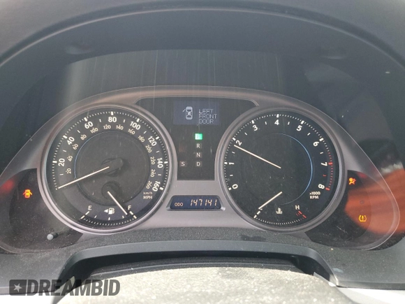 2010 Lexus IS 250 with VIN JTHBF5C28A5125252, listed as a Copart auction lot 53668105 with 147,141 mi miles and Salvage Title. Bid and sale history available at carsss.com. Image 9.