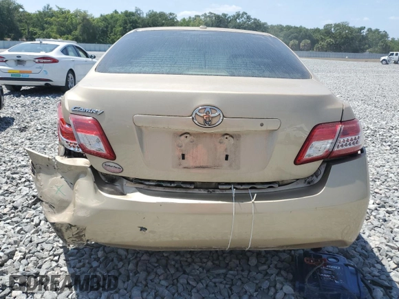 2011 Toyota Camry LE with VIN 4T1BF3EK4BU212975, listed as a Copart auction lot 54604605 with 118,795 mi miles and Salvage Title. Bid and sale history available at DreamBid. Image 6.