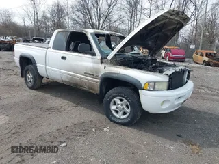 2001 Dodge 1500 with VIN 3B7HF13Z51G777854, listed as a IAAI auction lot 41823942 with Not Provided miles. Bid and sale history available at carsss.com. Image 1.