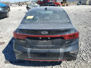 2020 Kia Forte GT-Line with VIN 3KPF34AD0LE221572, listed as a Copart auction lot 46538945 with 73,294 mi miles and Salvage Title. Bid and sale history available at carsss.com. Image 6.