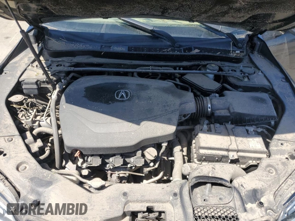 2016 Acura TLX V6 with VIN 19UUB2F37GA000270, listed as a Copart auction lot 52340855 with Not provided miles and Salvage title. Bid and sale history available at DreamBid. Image 12.
