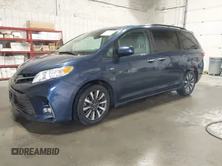 2018 Toyota Sienna XLE with VIN 5TDDZ3DC5JS198019, listed as a IAAI auction lot 42359536 with 56,224 mi miles and . Bid and sale history available at DreamBid. Image 17.