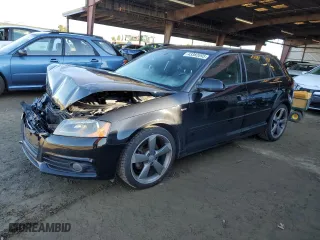 2012 Audi A3 2.0 TDI Premium Plus with VIN WAUKJAFM5CA143785, listed as a Copart auction lot 43382695 with 117,042 mi miles and Salvage Title. Bid and sale history available at carsss.com. Image 1.