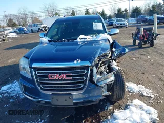 2017 GMC Terrain SLT with VIN 2GKFLUE31H6133899, listed as a IAAI auction lot 41351665 with 84,197 mi miles. Bid and sale history available at carsss.com. Image 12.
