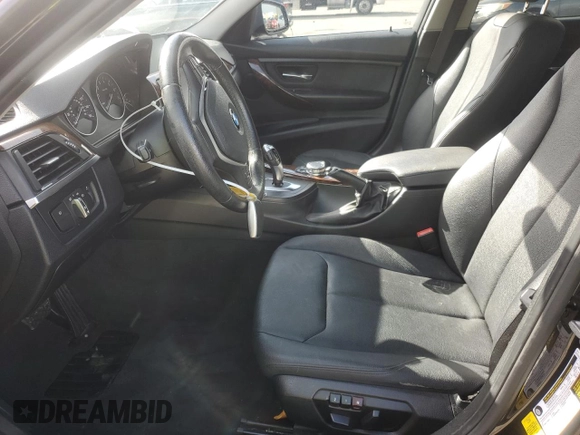 2014 BMW 3 Series 328i with VIN WBA3C1C56EK107662, listed as a Copart auction lot 49327345 with 107,467 mi miles and Salvage Title. Bid and sale history available at carsss.com. Image 7.