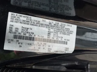 2014 Ford Focus SE with VIN 1FADP3K20EL308990, listed as a IAAI auction lot 41914825 with 33,498 mi miles. Bid and sale history available at carsss.com. Image 9.