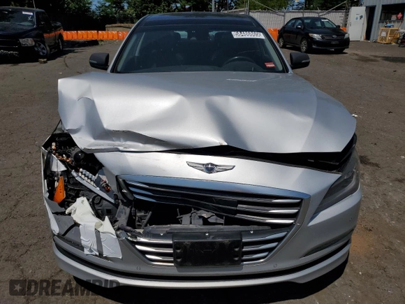 2017 Genesis G80 3.8L with VIN KMHGN4JE0HU172286, listed as a Copart auction lot 58486865 with 83,202 mi miles and Clean title. Bid and sale history available at DreamBid. Image 5.