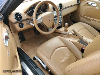 2006 Porsche Boxster with VIN WP0CA29896U713284, listed as a Copart auction lot 76937324 with 28,081 mi miles and Salvage Title. Bid and sale history available at carsss.com. Image 8.