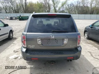 2008 Honda Pilot EX-L with VIN 5FNYF18598B017593, listed as a Copart auction lot 54671415 with 217,881 mi miles and Non Repairable. Bid and sale history available at DreamBid. Image 6.