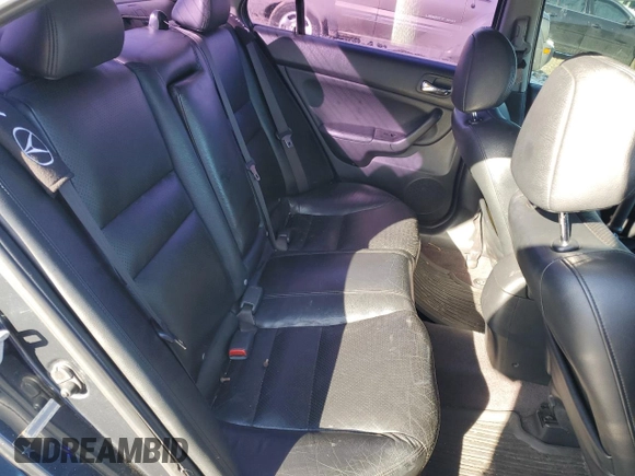 2006 Acura TSX Navi with VIN JH4CL95906C033408, listed as a Copart auction lot 86137534 with 193,291 mi miles and Salvage title. Bid and sale history available at DreamBid. Image 10.