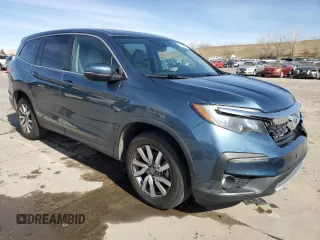 2021 Honda Pilot EX-L z VIN 5FNYF6H57MB046632, wystawiony jako Copart lot #50088865 z przebiegiem 80 326 mil mil oraz Szkoda całkowita • Salvage title. Historia ofert i sprzedaży dostępna na DreamBid. Obrazek 4.