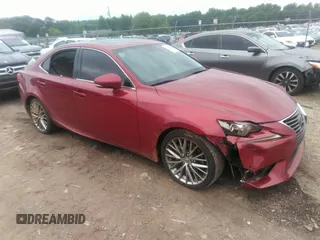 2015 Lexus IS 250 with VIN JTHBF1D21F5064745, listed as a IAAI auction lot 42435635 with 149,220 mi miles and . Bid and sale history available at DreamBid. Image 1.