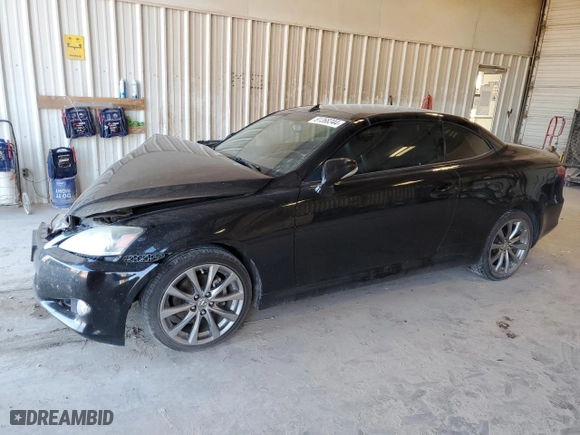 2013 Lexus IS 250C with VIN JTHFF2C2XD2528574, listed as a Copart auction lot 81268344 with 0 miles and Salvage Title. Bid and sale history available at carsss.com. Image 1.