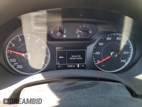 2018 GMC Terrain SLE with VIN 3GKALMEV5JL334315, listed as a Copart auction lot 49848485 with 91,302 mi miles and Salvage Title. Bid and sale history available at carsss.com. Image 9.