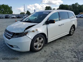 2013 Honda Odyssey Touring with VIN 5FNRL5H93DB089326, listed as a Copart auction lot 55799234 with 151,776 mi miles and Non Repairable. Bid and sale history available at carsss.com. Image 1.