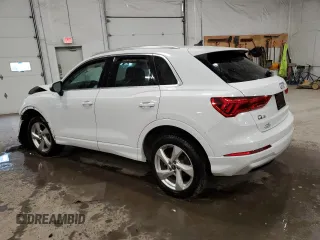 2021 Audi Q3 Premium z VIN WA1AUCF36M1154248, wystawiony jako Copart lot #52740915 z przebiegiem Nie podano mil oraz Szkody całkowita. Historia ofert i sprzedaży dostępna na DreamBid. Obrazek 2.