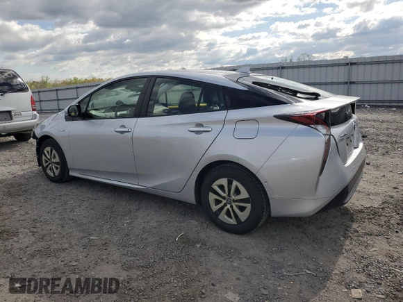2017 Toyota Prius Two with VIN JTDKBRFU5H3565999, listed as a Copart auction lot 52558265 with 70,507 mi miles and Salvage Title. Bid and sale history available at DreamBid. Image 2.