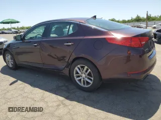 2013 Kia Optima LX z VIN 5XXGM4A70DG230213, wystawiony jako Copart lot #58193905 z przebiegiem 116 106 mil mil oraz Szkoda całkowita • Salvage title. Historia ofert i sprzedaży dostępna na DreamBid. Obrazek 2.