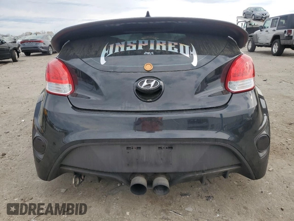 2013 Hyundai Veloster Turbo z VIN KMHTC6AE7DU152689, wystawiony jako Copart lot #51569125 z przebiegiem 102 152 mil mil oraz Szkoda całkowita • Salvage title. Historia ofert i sprzedaży dostępna na DreamBid. Obrazek 6.