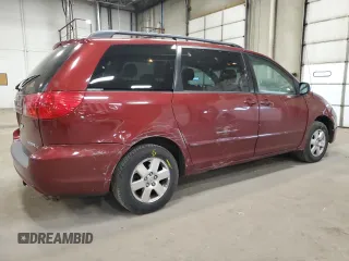 2006 Toyota Sienna CE with VIN 5TDZA23C66S461893, listed as a Copart auction lot 53066325 with 183,315 mi miles and Salvage Title. Bid and sale history available at carsss.com. Image 3.