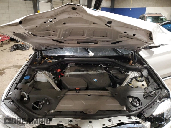 2020 BMW X4 xDrive30i with VIN 5UX2V1C0XLLZ32784, listed as a Copart auction lot 83619664 with Not provided miles and Salvage title. Bid and sale history available at DreamBid. Image 11.
