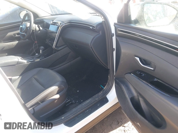 2022 Hyundai Tucson SEL with VIN 5NMJCCAE8NH042107, listed as a IAAI auction lot 41662869 with 39,456 mi miles. Bid and sale history available at carsss.com. Image 5.