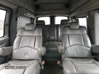 2004 Chevrolet Express Passenger with VIN 1GBFG15T841226225, listed as a Copart auction lot 44023515 with Not provided miles and Non repairable. Bid and sale history available at DreamBid. Image 10.