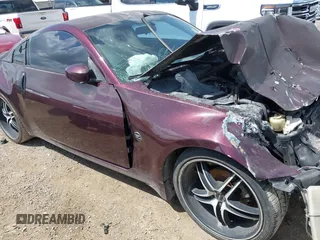 2004 Nissan 350Z Touring with VIN JN1AZ34DX4M101895, listed as a IAAI auction lot 42445834 with 204,703 mi miles and . Bid and sale history available at DreamBid. Image 1.