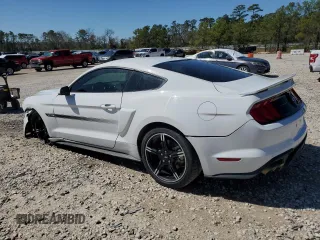 2019 Ford Mustang GT with VIN 1FA6P8CF4K5125387, listed as a Copart auction lot 47853315 with 46,302 mi miles and Salvage Title. Bid and sale history available at carsss.com. Image 2.