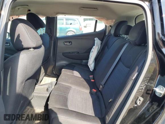 2022 Nissan LEAF S with VIN 1N4AZ1BVXNC563237, listed as a Copart auction lot 50106515 with 44,295 mi miles and Salvage Title. Bid and sale history available at DreamBid. Image 12.