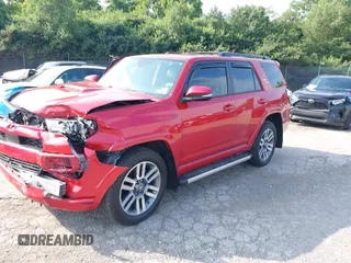 2022 Toyota 4Runner TRD Sport with VIN JTESU5JR2N6013405, listed as a IAAI auction lot 42611930 with 31,895 mi miles and . Bid and sale history available at DreamBid. Image 2.