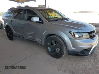 2018 Dodge Journey Crossroad z VIN 3C4PDCGG3JT379412, wystawiony jako Copart lot #57616985 z przebiegiem 70 446 mil mil oraz Szkoda całkowita • Salvage title. Historia ofert i sprzedaży dostępna na DreamBid. Obrazek 4.