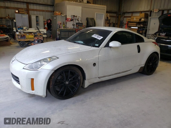 2007 Nissan 350Z with VIN JN1BZ34D97M500144, listed as a Copart auction lot 39579634 with 106,650 mi miles and Clean Title. Bid and sale history available at DreamBid. Image 1.
