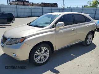 2011 Lexus RX 450h with VIN JTJZB1BA1B2005970, listed as a Copart auction lot 56179425 with 208,308 mi miles and Salvage title. Bid and sale history available at DreamBid. Image 1.
