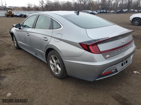 2022 Hyundai Sonata SE with VIN 5NPEG4JA0NH133593, listed as a Copart auction lot 50012055 with 40,666 mi miles and Salvage Title. Bid and sale history available at carsss.com. Image 2.
