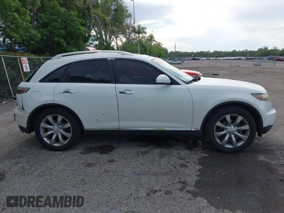 2006 Infiniti FX with VIN JNRAS08U76X104510, listed as a IAAI auction lot 42591566 with 149,637 mi miles and . Bid and sale history available at DreamBid. Image 13.